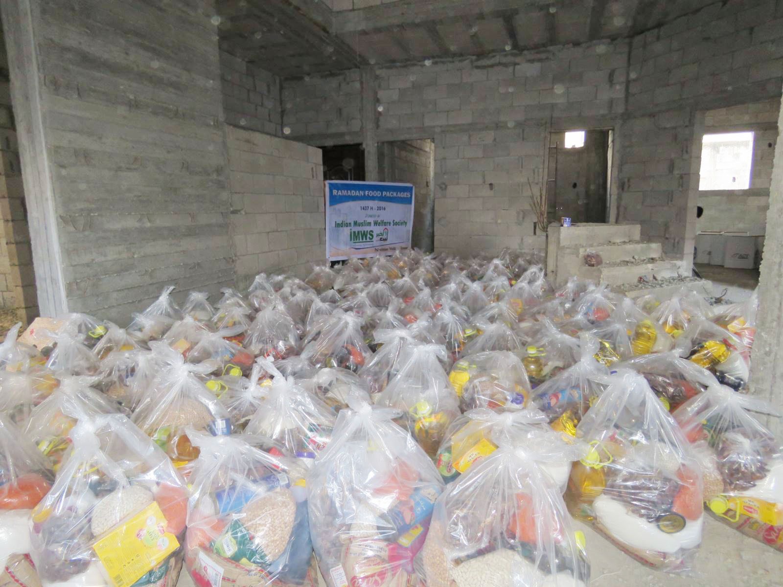 IMWS Gaza Food Distribution 2016